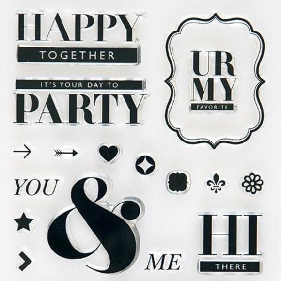 Cricut Premium Stamps: POSH FRAMES 22 pcs - Picture 3 of 5